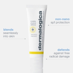 DERMALOGICA INVISIBLE PHYSICAL DEFENSE SPF30: Kem Chống Nắng Vật Lý Vô Hình - Bảo Vệ Toàn Diện & Dịu Nhẹ Cho Mọi Loại Da