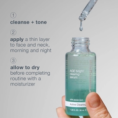 DERMALOGICA AGE BRIGHT CLEARING SERUM: Tinh Chất Làm Sáng & Ngăn Ngừa Lão Hóa Cho Da Mụn