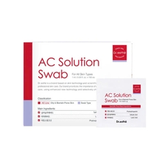DR.ESTHE AC SOLUTION SWAB: Dung Dịch Đặc Trị Mụn, Kháng Khuẩn & Kiểm Soát Dầu Nhờn