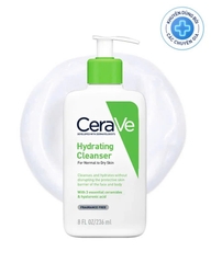 CeraVe Hydrating Cleanser: Sữa Rửa Mặt Dịu Nhẹ - Cấp Ẩm Chuyên Sâu Cho Da Khô, Nhạy Cảm