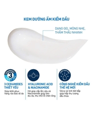 CeraVe Oil Control Moisturizing Gel-Cream: Kem Dưỡng Ẩm Kiểm Soát Dầu, Phục Hồi Hàng Rào Da Dành Cho Da Dầu Mụn