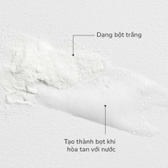 GSC+ ENZYME WASH POWDER: Sữa Rửa Mặt Dạng Bột - Sạch Sâu, Ngừa Mụn & Cấp Ẩm Chuyên Sâu