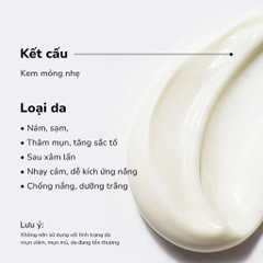 GSC MELA BRIGHT UV DEFENSE SPF 50+/ PA++++: Kem Chống Nắng Phổ Rộng - Dưỡng Sáng & Bảo Vệ Da Nám Toàn Diện