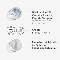 GSC MELA BRIGHT UV DEFENSE SPF 50+/ PA++++: Kem Chống Nắng Phổ Rộng - Dưỡng Sáng & Bảo Vệ Da Nám Toàn Diện