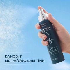 GSC MEN'S TONER: Xịt Khoáng Dưỡng Ẩm, Giảm Mụn & Bảo Vệ Da Chuyên Biệt Cho Nam Giới