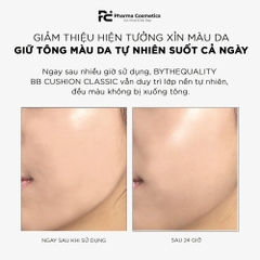 BYTHE QUALITY BB CUSHION CLASSIC: Cushion 3 trong 1 - Trang Điểm, Chống Nắng & Dưỡng Da