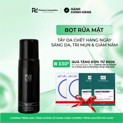 RVB LAB CLEAN&PEEL Glico mousse detergente esfoliante: Bọt Rửa Mặt Tẩy Da Chết Hàng Ngày - Sáng Da, Trị Mụn & Giảm Nám