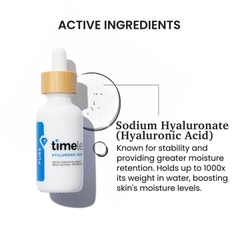 TIMELESS HYALURONIC ACID 100% PURE SERUM: Tinh Chất Cấp Ẩm Sâu, Phục Hồi Da Khô Căng