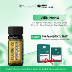 VQM PLUINO V2: Viên Nang Tái Tạo & Phục Hồi - Dưỡng Chất Chuyên Sâu Cho Làn Da Nhạy Cảm