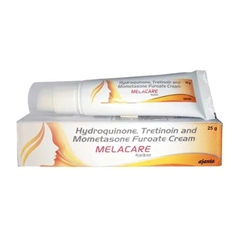 MELACARE AJANTA- Kem Đặc Trị Nám - Công Thức Vàng Hydroquinone 2% , Tretinoin & Corticosteroid