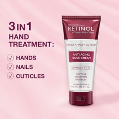 Retinol Anti-Aging Hand Cream: Giải Pháp Trẻ Hóa 3 Trong 1 Cho Đôi Tay, Móng Và Biểu Mô