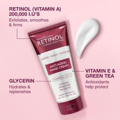Retinol Anti-Aging Hand Cream: Giải Pháp Trẻ Hóa 3 Trong 1 Cho Đôi Tay, Móng Và Biểu Mô