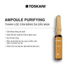 TOSKANI Purifying Ampoule: Tinh Chất Thanh Lọc, Kiềm Dầu Và Cân Bằng Da Toàn Diện