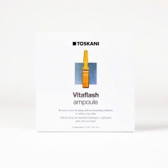 TOSKANI Vitaflash Ampoule: Tinh Chất Nâng Cơ Và Căng Bóng Da Tức Thì