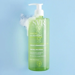 SVR Sebiaclear Gel Moussant: Gel Rửa Mặt Làm Sạch Sâu, Giảm Mụn Cho Da Dầu Nhạy Cảm