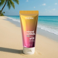 Synergy Therm Mineral Sunblock Kids & Adults SPF 50: Kem Chống Nắng Khoáng Chất Thuần Khiết Cho Cả Gia Đình