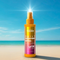 Synergy Therm Daily Sunscreen Spray SPF 30: Xịt Chống Nắng Lớp Nền Vô Hình, Mỏng Nhẹ Tức Thì