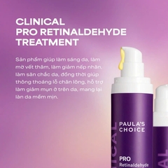 Paula’s Choice Clinical Pro Retinaldehyde Treatment: Đỉnh Cao Tái Tạo Và Trẻ Hóa Làn Da