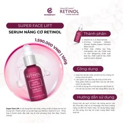 HCPHARMACY SUPER FACE LIFT / SERUM SUPER RETINOL LÀM SĂN CHẮC VÀ NÂNG CƠ 