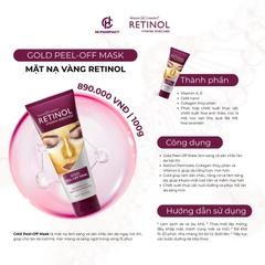 HCPHARMACY GOLD PEEL-OFF MASK / MẶT NẠ VÀNG 