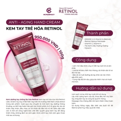 Retinol Anti-Aging Hand Cream: Giải Pháp Trẻ Hóa 3 Trong 1 Cho Đôi Tay, Móng Và Biểu Mô