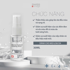 Swiss Image Absolute Radiance Whitening Serum – Tinh Chất Dưỡng Trắng & Mờ Thâm Nám Từ Thụy Sĩ