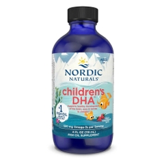 Nordic Naturals Children's DHA – Dầu Gan Cá Tuyết Bắc Cực Phát Triển Trí Não & Thị Lực Toàn Diện Cho Bé