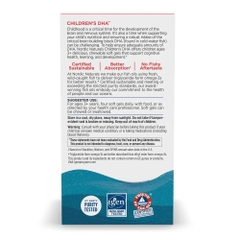 Nordic Naturals Children's DHA – Giải Pháp Vàng Phát Triển Trí Não & Thị Lực Cho Trẻ
