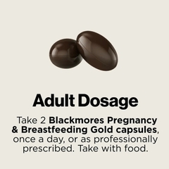 Blackmores Pregnancy & Breast-Feeding Gold – Dưỡng Chất Vàng Cho Mẹ Bầu Và Sau Sinh