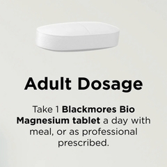 Blackmores Bio Magnesium – Giải Pháp Liều Cao Hỗ Trợ Cơ Bắp, Tim Mạch Và Xương Khớp