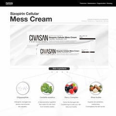 Civasan Sizopirin Cellular Mess Cream – Kem Phục Hồi & Tái Tạo Da Chuyên Sâu 35ml
