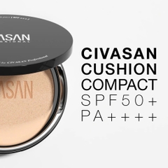 Civasan Cushion Compact – Phấn Nước Trị Liệu Đa Năng: Dưỡng Trắng, Chống Nhăn & Bảo Vệ Da