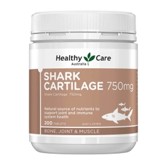 Healthy Care Shark Cartilage 750mg – Giải Pháp Tự Nhiên Giúp Xương Khớp Chắc Khỏe