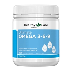 Healthy Care Ultimate Omega 3-6-9 – Giải Pháp Toàn Diện Cho Trái Tim Khỏe Và Làn Da Mịn Màng