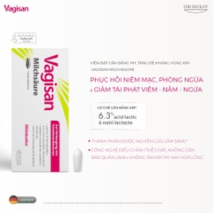Vagisan Milchsäure – Viên Đặt Axit Lactic Khôi Phục Hệ Vi Sinh & Ngăn Ngừa Viêm Nhiễm Vùng Kín