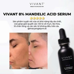 Vivant 8% Mandelic Acid Serum – Giải Pháp Tẩy Tế Bào Chết Dịu Nhẹ Cho Làn Da Sáng Mịn