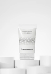 Transparent Barrier Restoring Hydrating Cream – Kem Dưỡng Ẩm Sâu, Củng Cố Hàng Rào Bảo Vệ Da Và Ngăn Ngừa Các Dấu Hiệu Tuổi Tác