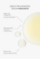 Transparent Gentle Rejuvenation Serum – Tinh Chất Retinol Dịu Nhẹ Hỗ Trợ Cải Thiện Nếp Nhăn Và Nuôi Dưỡng Da Mịn Màng Tươi Trẻ