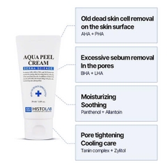 Histolab Aqua Peel Cream – Kem Thanh Lọc Tế Bào Chết, Se Khít Lỗ Chân Lông Và Dưỡng Da Mịn Màng Tươi Trẻ