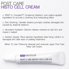 Histolab Post Care HISTO Cell Cream – KEM PHỤC HỒI LÀN DA BỊ TỔN THƯƠNG SAU TRỊ LIỆU BẰNG LASER, DA TRỊ SẸO, TRÁNH XỈN MÀU SAU LASER