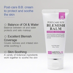 Histolab Post Care Sun Blemish Balm [SPF 35/PA++] – Kem Chống Nắng Che Khuyết Điểm, Dưỡng Sáng Và Làm Dịu Da