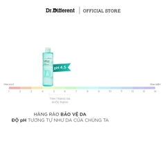 DR.DIFFERENT SCALING TONER 200ML – Nước Cân Bằng Dành Cho Da Dầu, Làm Sạch Sâu Và Tinh Chỉnh Bã Nhờn
