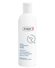 ZIAJA MED KURACJA DERMATOLOGICZNA PIELEGNACJA SKORY Z AZS SZAMPON OCZYSZAJACY DO WRAZLIWEJ SKORY GLOWY I KARKU / DẦU GỘI LÀM SẠCH TÓC VÀ DỊU NHẸ VÙNG DA ĐẦU, GÁY