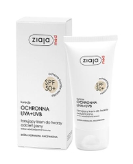 ZIAJA MED TONUJACY KREM DO TWARZY ODCIEN JASNY SPF 50+ / KEM NỀN CHỐNG NẮNG SPF50+ CHỊU NƯỚC DÀNH CHO DA NHẠY CẢM