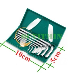 Bộ Khóa Lục Giác 7 Cây Đầu Bi Lục Lăng Thép SVCM