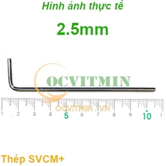Khóa Lục Giác Chất Liệu Thép SVCM+, Lục Lăng