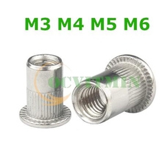 Tán rút M3 M4 M5 M6 M8 M10 Ecu Rút Inox 304 Đai Ốc Rút