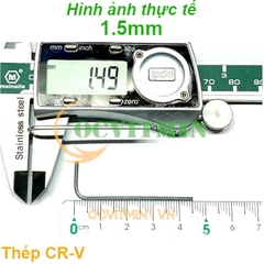 Khóa Lục Giác Chất Liệu Thép CR-V, Lục Lăng