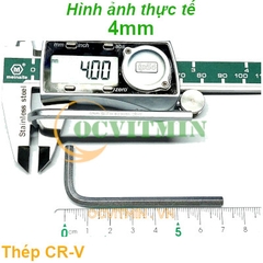 Khóa Lục Giác Chất Liệu Thép CR-V, Lục Lăng