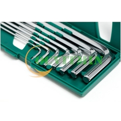 Bộ Khóa Lục Giác 7 Cây Đầu Bi Lục Lăng Thép SVCM
